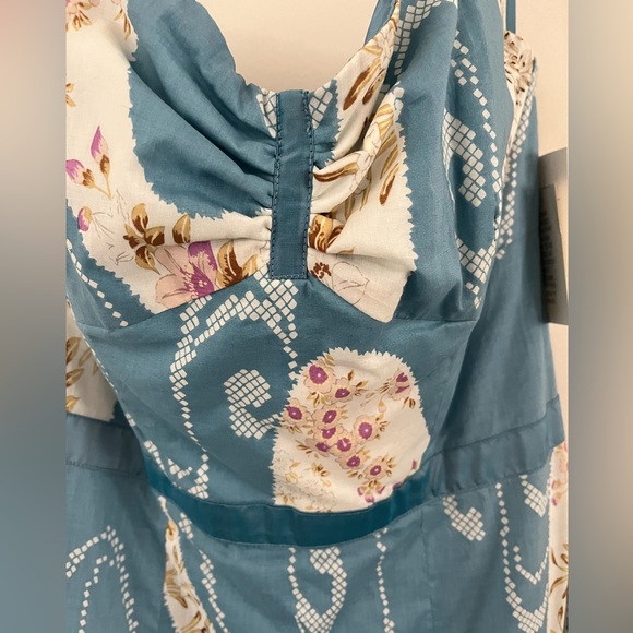 TAGS ON Tracy Reese Strapless Dress size 10 - Picture 2 of 7